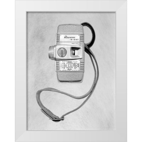 Retro Point and Shoot - 10 White Modern Wood Framed Art Print by Blaustein, Alan