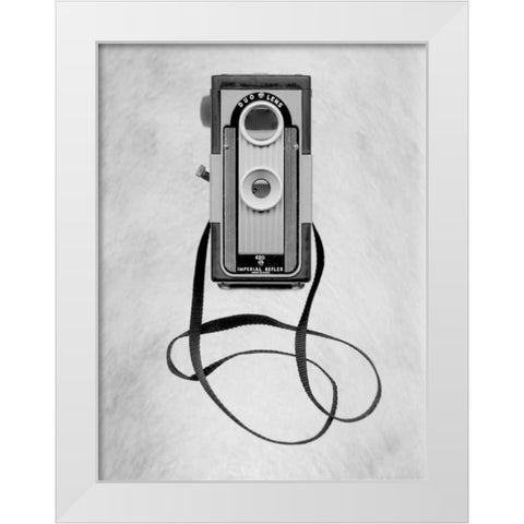 Retro Point and Shoot - 33 White Modern Wood Framed Art Print by Blaustein, Alan