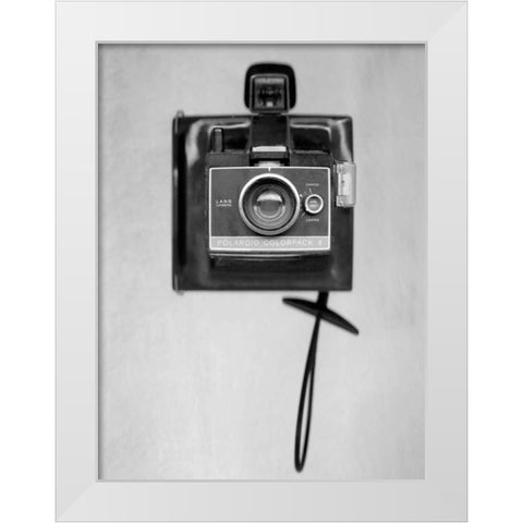 Retro Point and Shoot - 5 White Modern Wood Framed Art Print by Blaustein, Alan