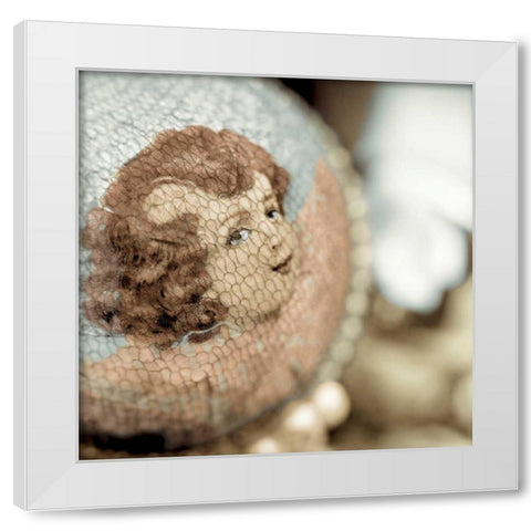 Holiday - 5 White Modern Wood Framed Art Print by Blaustein, Alan