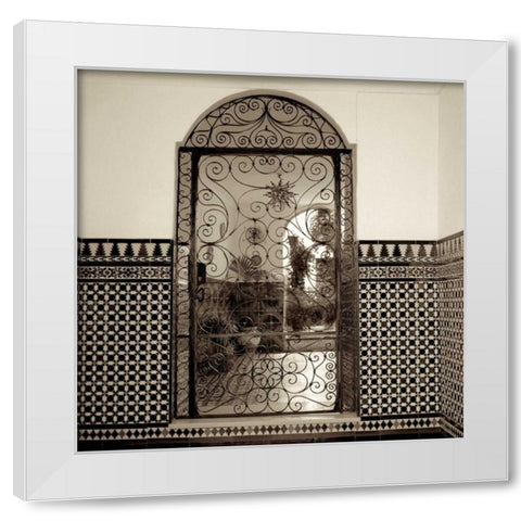 Cordoba - 1 White Modern Wood Framed Art Print by Blaustein, Alan