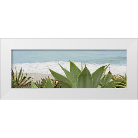 untitled White Modern Wood Framed Art Print by Blaustein, Alan