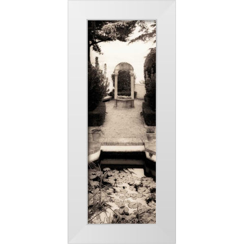 Casa de Ovandos White Modern Wood Framed Art Print by Blaustein, Alan