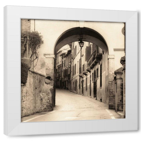 Asolo Veneto White Modern Wood Framed Art Print by Blaustein, Alan