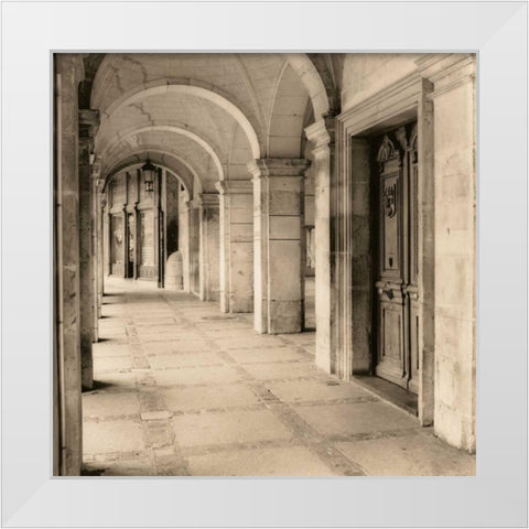 Salamanca Castilla y Leon White Modern Wood Framed Art Print by Blaustein, Alan