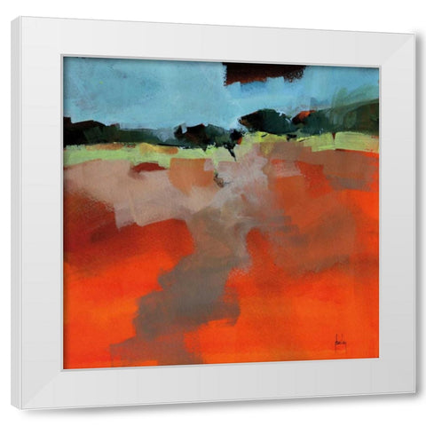 Early Fall White Modern Wood Framed Art Print by Bailey, Paul