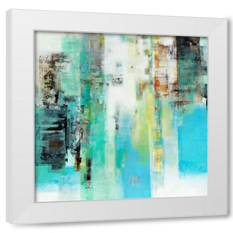 Serie Caminos #22 White Modern Wood Framed Art Print by Benedicto, Ines