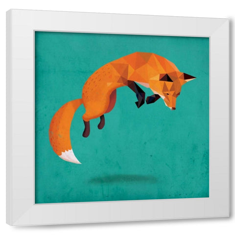 Transition White Modern Wood Framed Art Print by Buxton, Michael