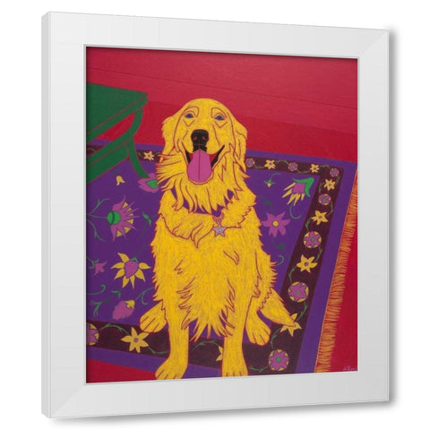 Bon Vivant White Modern Wood Framed Art Print by Bond, Angela