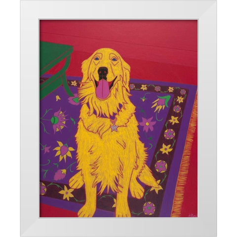 Bon Vivant White Modern Wood Framed Art Print by Bond, Angela