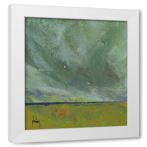 Midland Emptiness White Modern Wood Framed Art Print by Bailey, Paul
