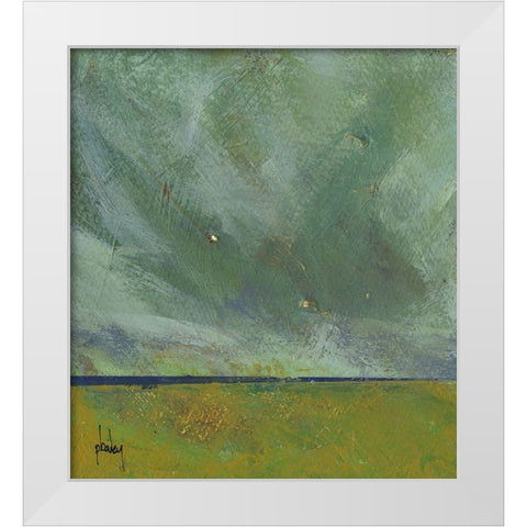 Midland Emptiness White Modern Wood Framed Art Print by Bailey, Paul