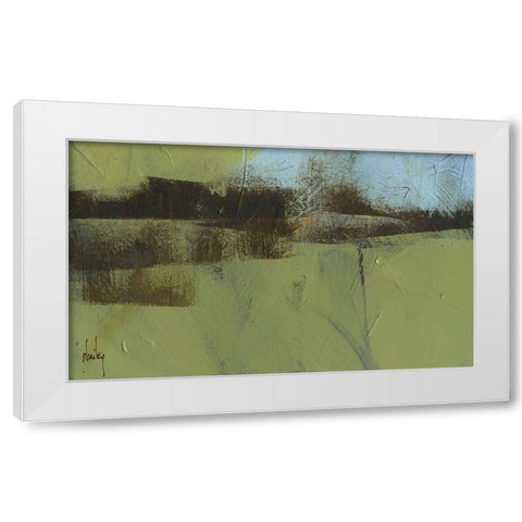 Road Again White Modern Wood Framed Art Print by Bailey, Paul