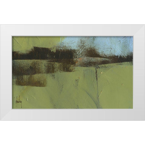 Road Again White Modern Wood Framed Art Print by Bailey, Paul