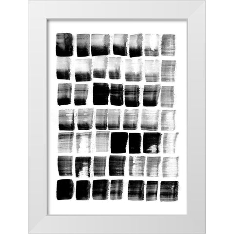 City Spaces 2 White Modern Wood Framed Art Print by Binkin, Lesia
