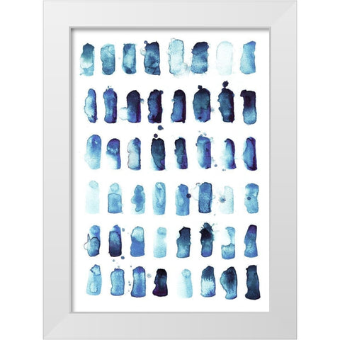Summer Sky White Modern Wood Framed Art Print by Binkin, Lesia