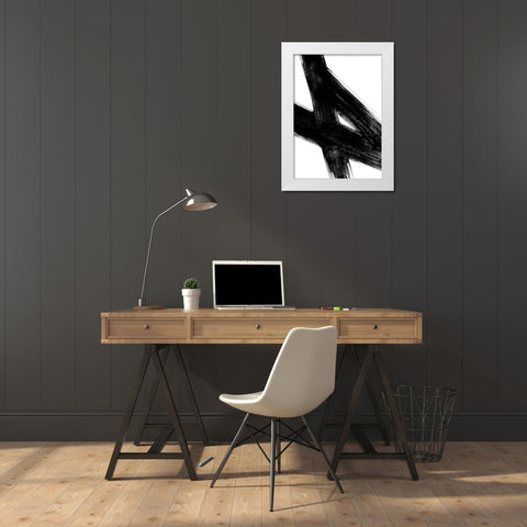 Urban 2 White Modern Wood Framed Art Print by Binkin, Lesia