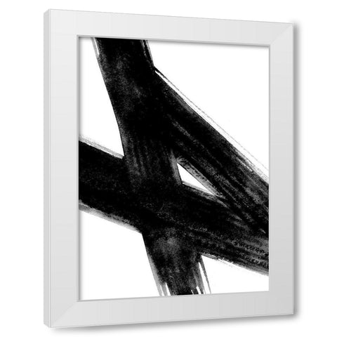 Urban 2 White Modern Wood Framed Art Print by Binkin, Lesia