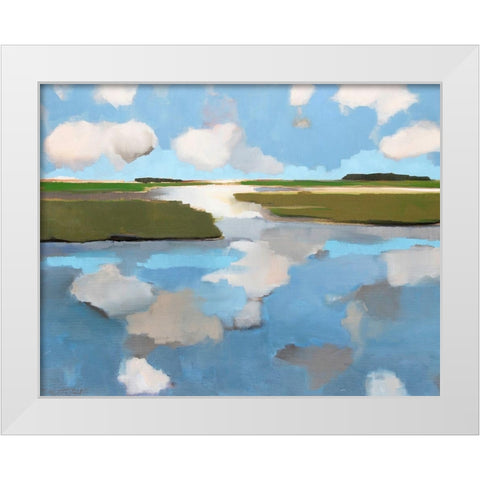 A Dutch Day White Modern Wood Framed Art Print by Burggraaf, Stella