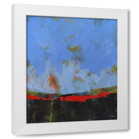 Led White Modern Wood Framed Art Print by Bailey, Paul