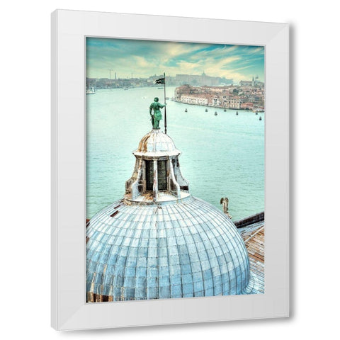 Duomo San Giorgio Maggiore #1 White Modern Wood Framed Art Print by Blaustein, Alan
