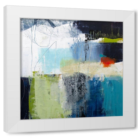 Belief White Modern Wood Framed Art Print by Beer, Pamela K.
