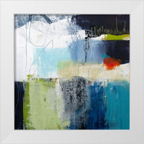 Belief White Modern Wood Framed Art Print by Beer, Pamela K.