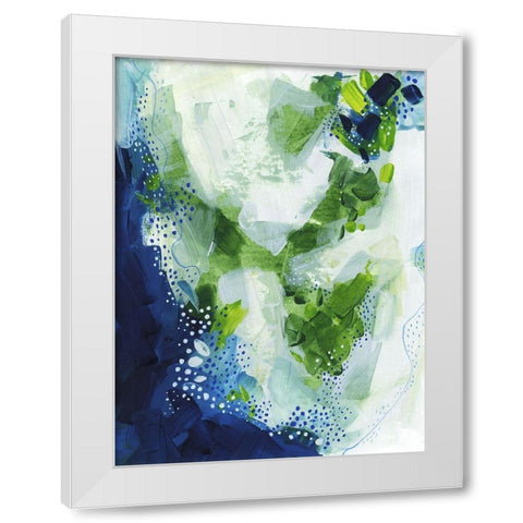 Interlude White Modern Wood Framed Art Print by Banerjee, Ishita