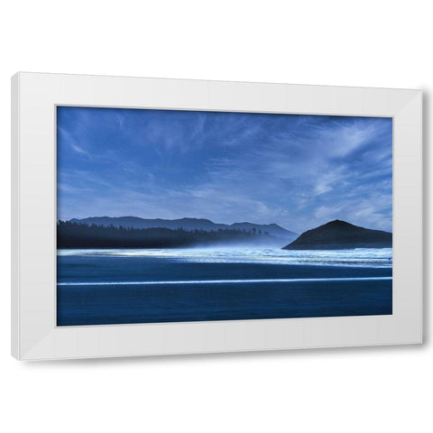 Dawn White Modern Wood Framed Art Print by Burdick, Chuck