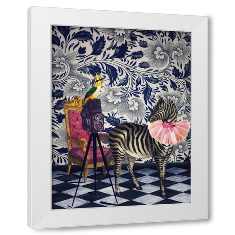 Picture Day White Modern Wood Framed Art Print by Brothers, Erika C.