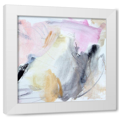Gestures No. 4 White Modern Wood Framed Art Print by Bainbridge, Hope