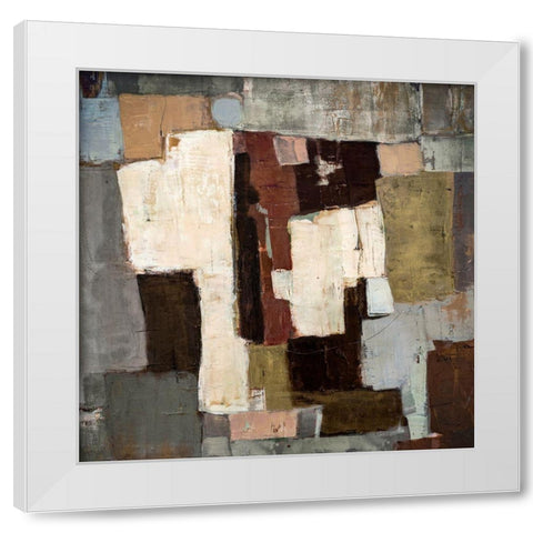 Pleine Lune White Modern Wood Framed Art Print by Balbinot, Brigitte