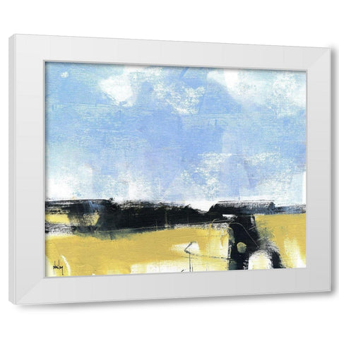 High Contrast White Modern Wood Framed Art Print by Bailey, Paul