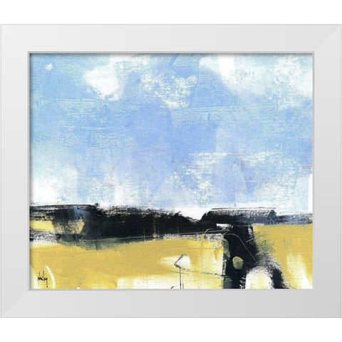 High Contrast White Modern Wood Framed Art Print by Bailey, Paul