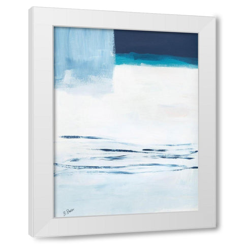 Urban Planning No. 2 White Modern Wood Framed Art Print by Baker, Bronwyn