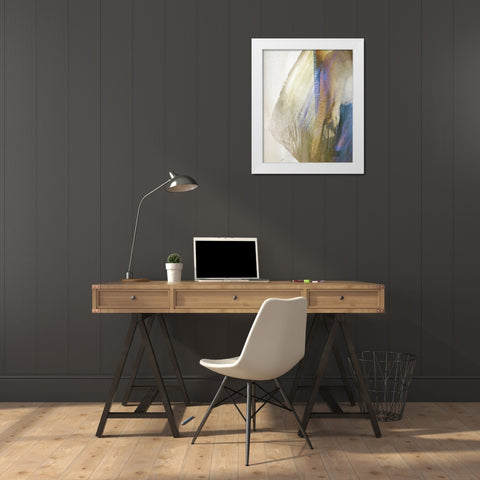Norwegian Wood 2 White Modern Wood Framed Art Print by Bainbridge, Hope