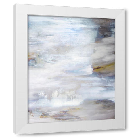 Number Nine 2 White Modern Wood Framed Art Print by Bainbridge, Hope