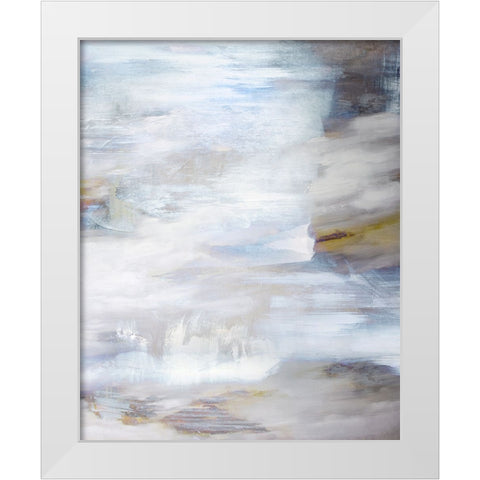 Number Nine 2 White Modern Wood Framed Art Print by Bainbridge, Hope