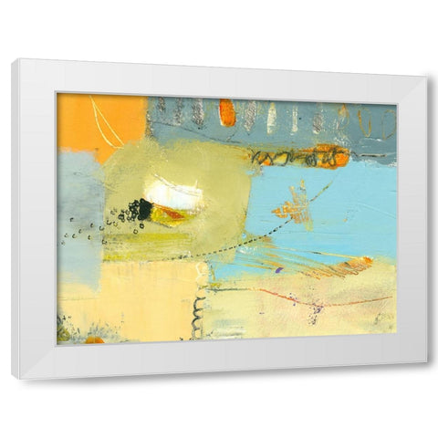 Fondness of Fields 3 White Modern Wood Framed Art Print by Beer, Pamela K.