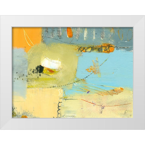 Fondness of Fields 3 White Modern Wood Framed Art Print by Beer, Pamela K.