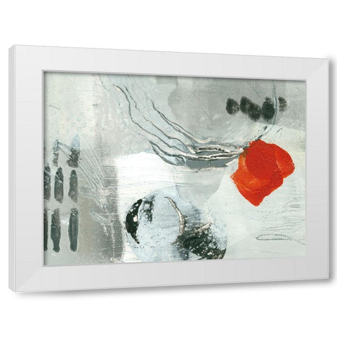 Not All Black and White 3 White Modern Wood Framed Art Print by Beer, Pamela K.