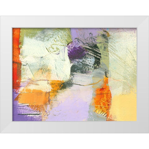Bold Statements 1 White Modern Wood Framed Art Print by Beer, Pamela K.