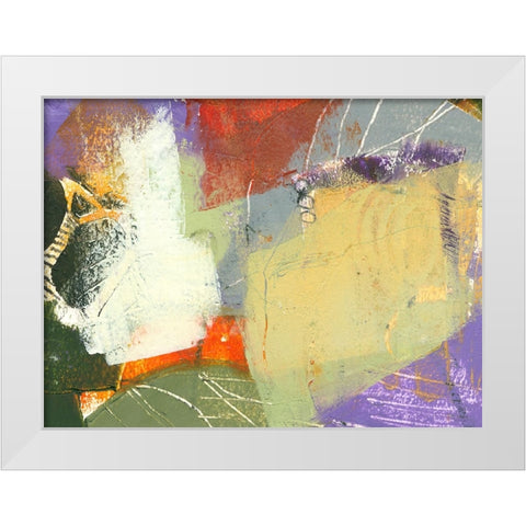 Bold Statements 3 White Modern Wood Framed Art Print by Beer, Pamela K.