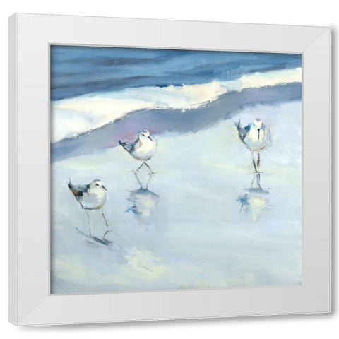 Rise Up This Morning White Modern Wood Framed Art Print by Broaderick, Kathleen