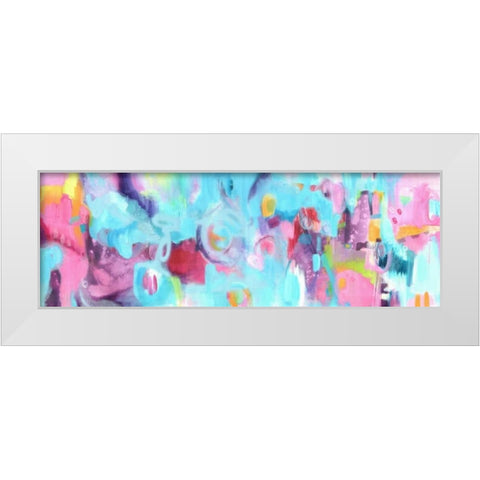 Two Seconds of Summer White Modern Wood Framed Art Print by Coulson, Carolynne