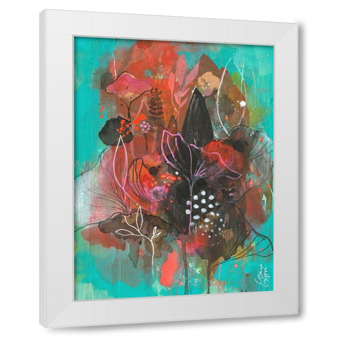 The Golden Hour White Modern Wood Framed Art Print by Capri, Corina