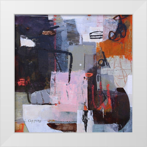 Haikyo No. 1 White Modern Wood Framed Art Print by Coppens, Linda