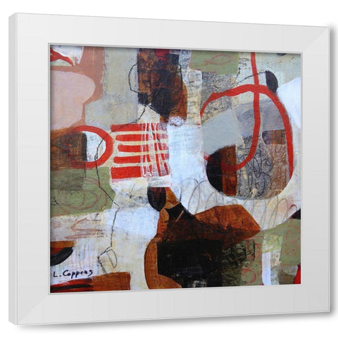 Haikyo No. 3 White Modern Wood Framed Art Print by Coppens, Linda