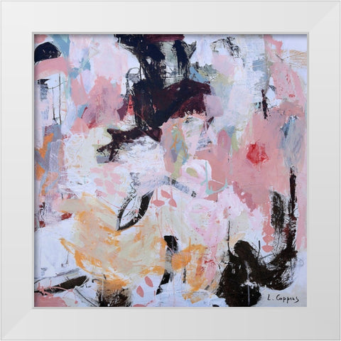 Through Unclouded Eyes White Modern Wood Framed Art Print by Coppens, Linda