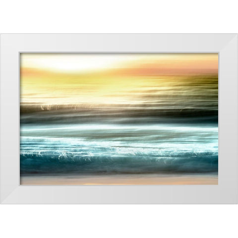 Sparkle and Shine White Modern Wood Framed Art Print by Connolly, Karin